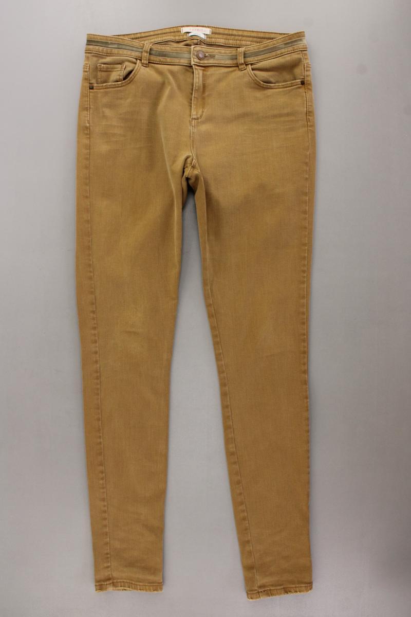 Esprit Skinny Jeans Gr. 42 braun aus Baumwolle