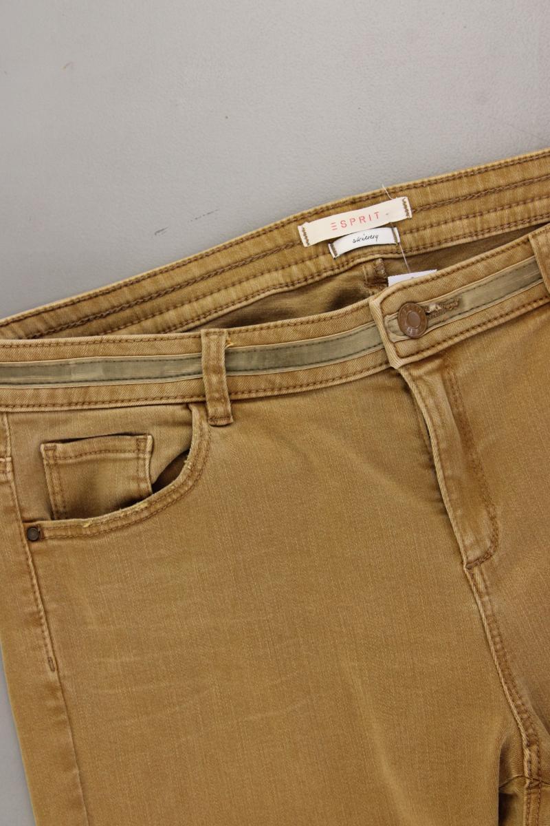 Esprit Skinny Jeans Gr. 42 braun aus Baumwolle