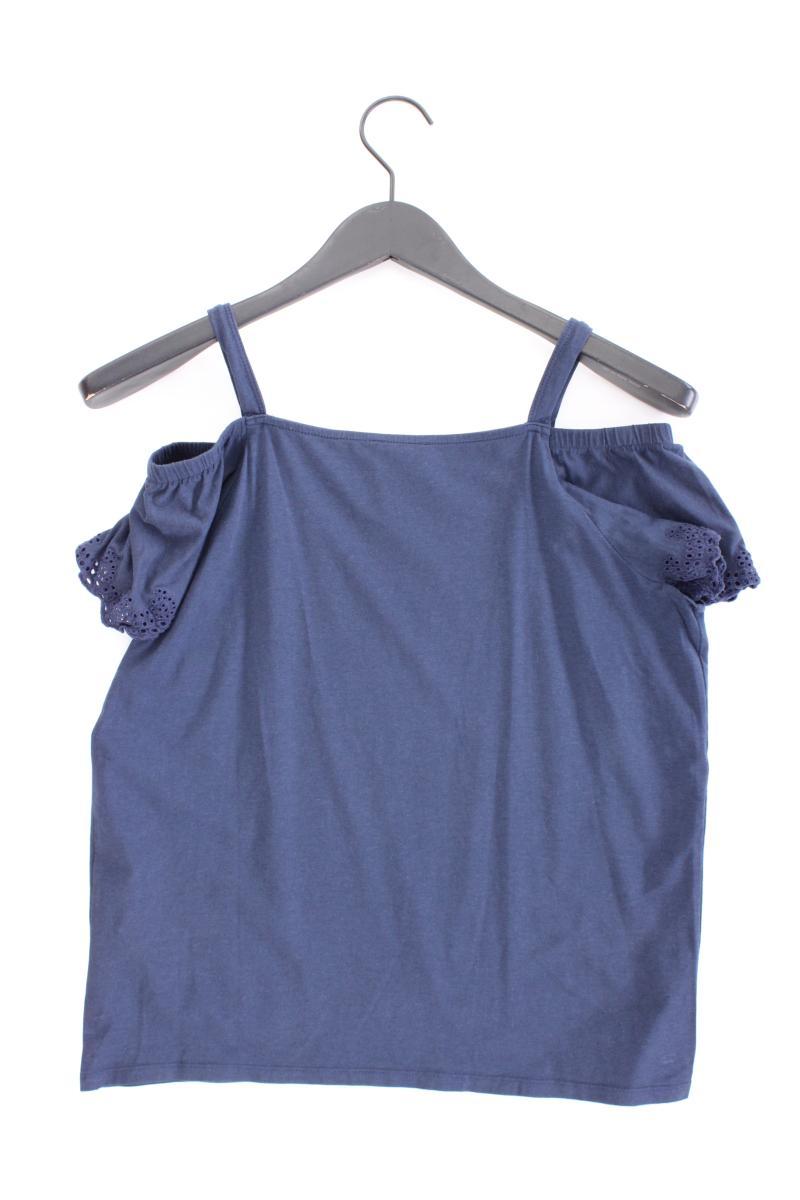 Esprit T-Shirt Gr. L Kurzarm blau aus Baumwolle