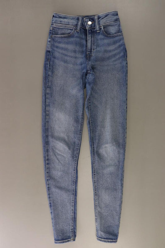 Topshop Skinny Jeans Gr. W25/L34 blau