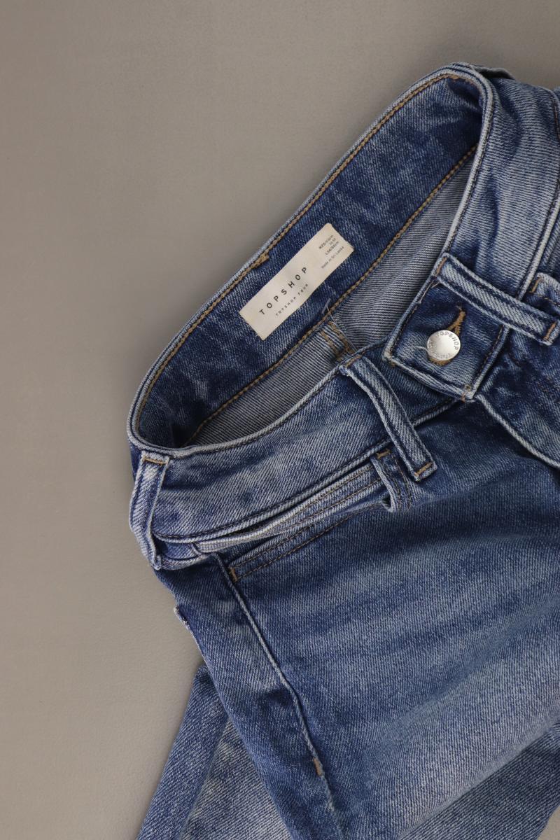 Topshop Skinny Jeans Gr. W25/L34 blau