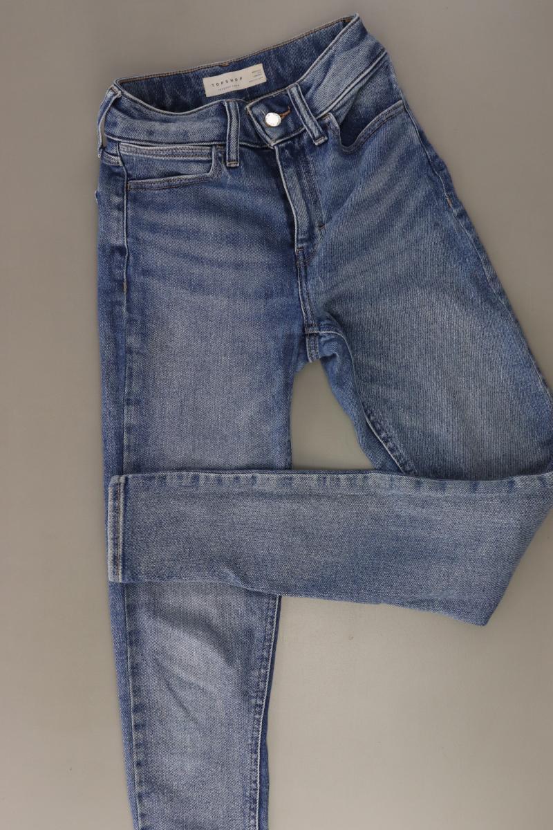 Topshop Skinny Jeans Gr. W25/L34 blau