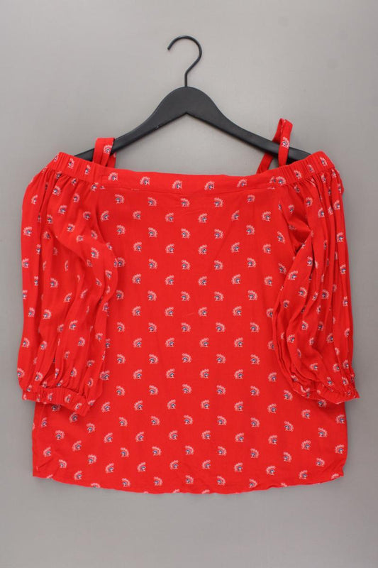 edc by Esprit Classic Bluse Gr. S 3/4 Ärmel rot aus Viskose