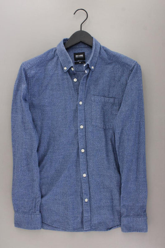 ONLY & SONS Langarmhemd für Herren Gr. M blau