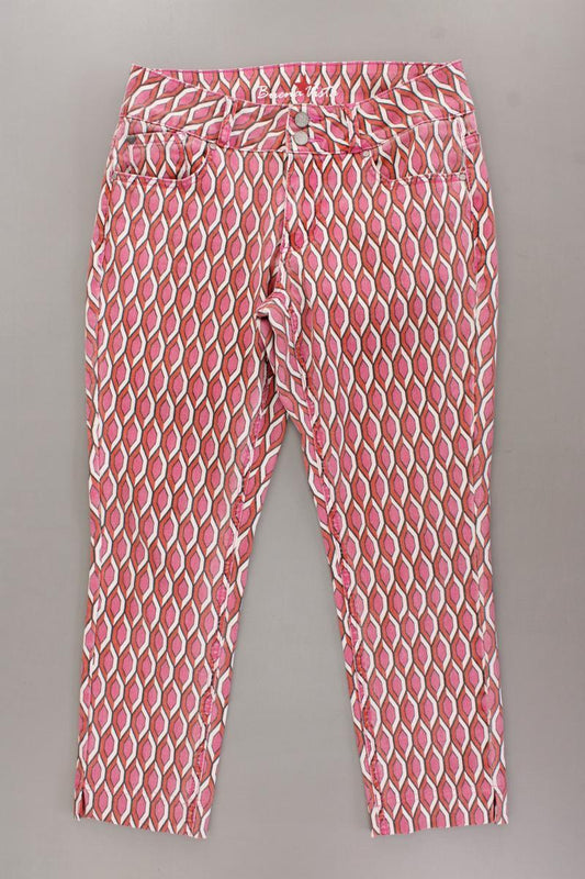 Buena Vista 7/8 Hose Gr. M geometrisches Muster neuwertig rot aus Baumwolle