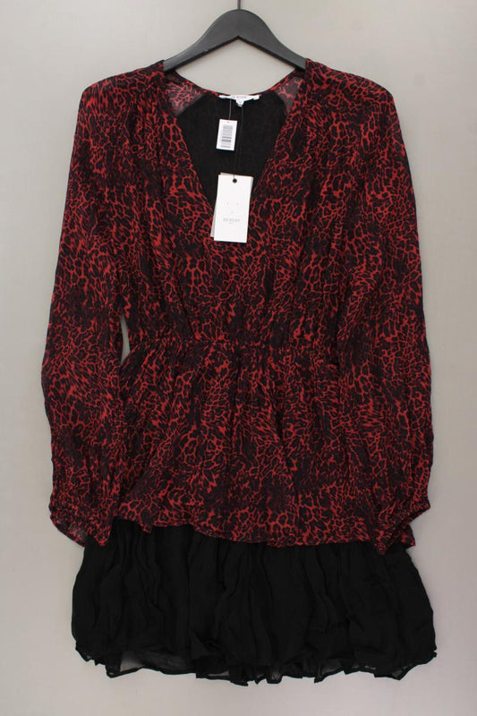 Be Edgy Kleid Gr. S mit Tierdruck neu mit Etikett Langarm rot