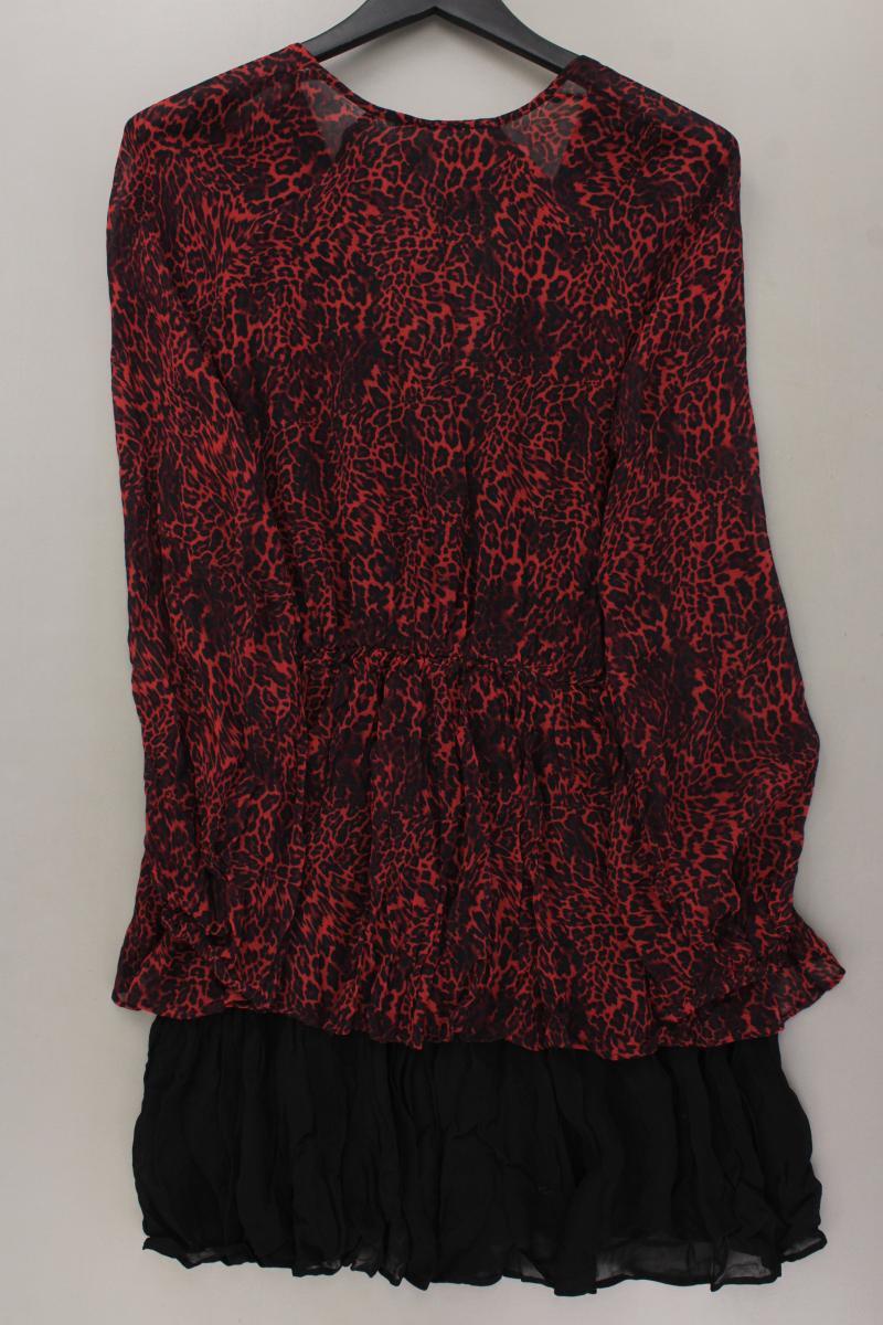 Be Edgy Kleid Gr. S mit Tierdruck neu mit Etikett Langarm rot