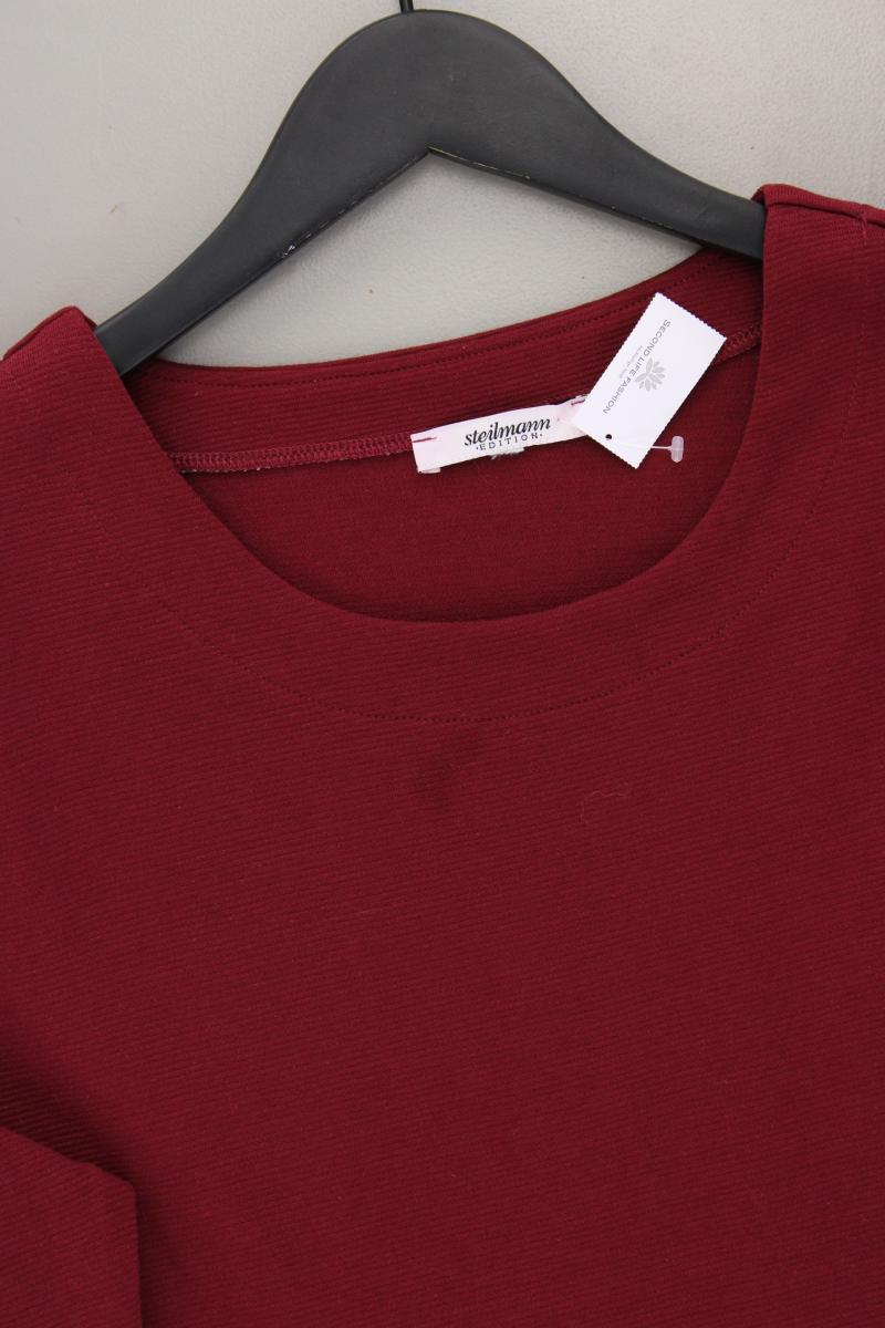 Steilmann Langarmpullover Gr. 48 rot