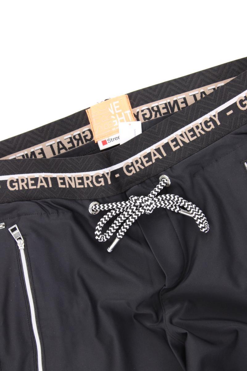 Street One Stretchhose Gr. 40/L28 neuwertig schwarz aus Polyamid