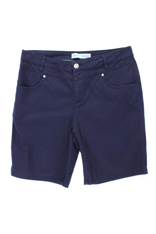 Street One Shorts Gr. 42 blau aus Baumwolle
