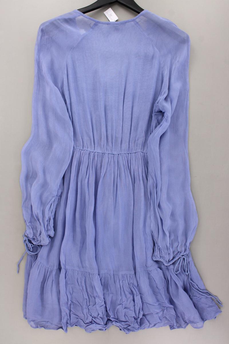 Be Edgy Chiffonkleid Gr. S neu mit Etikett Langarm blau