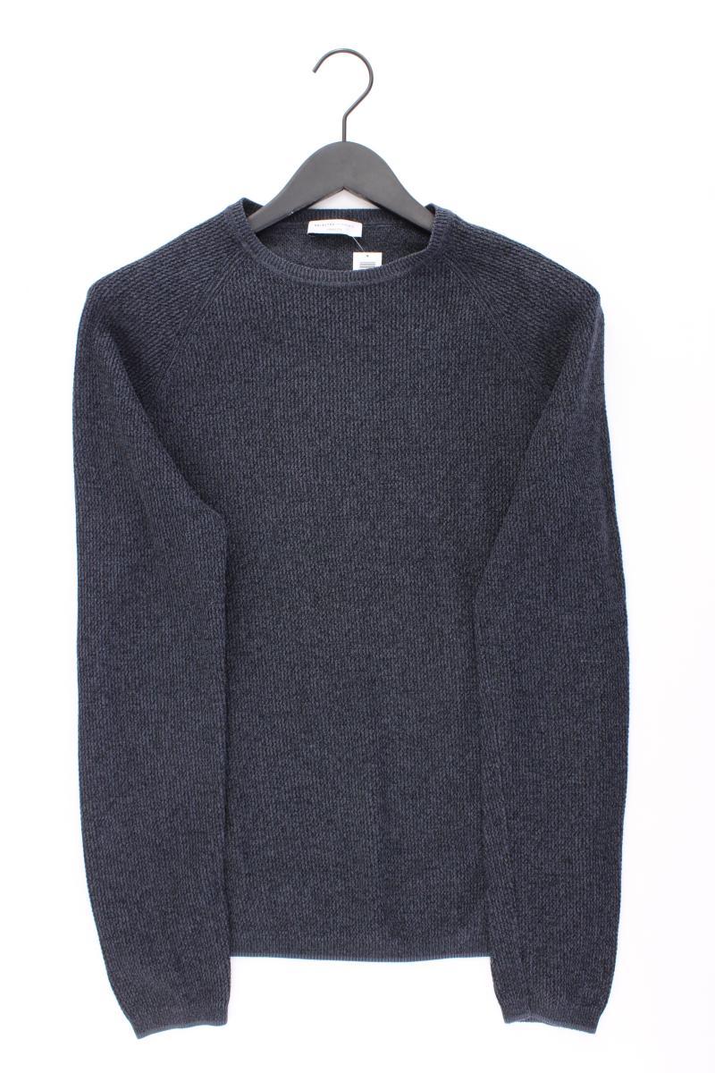 Selected Homme Feinstrickpullover für Herren Gr. M grau aus Polyacryl