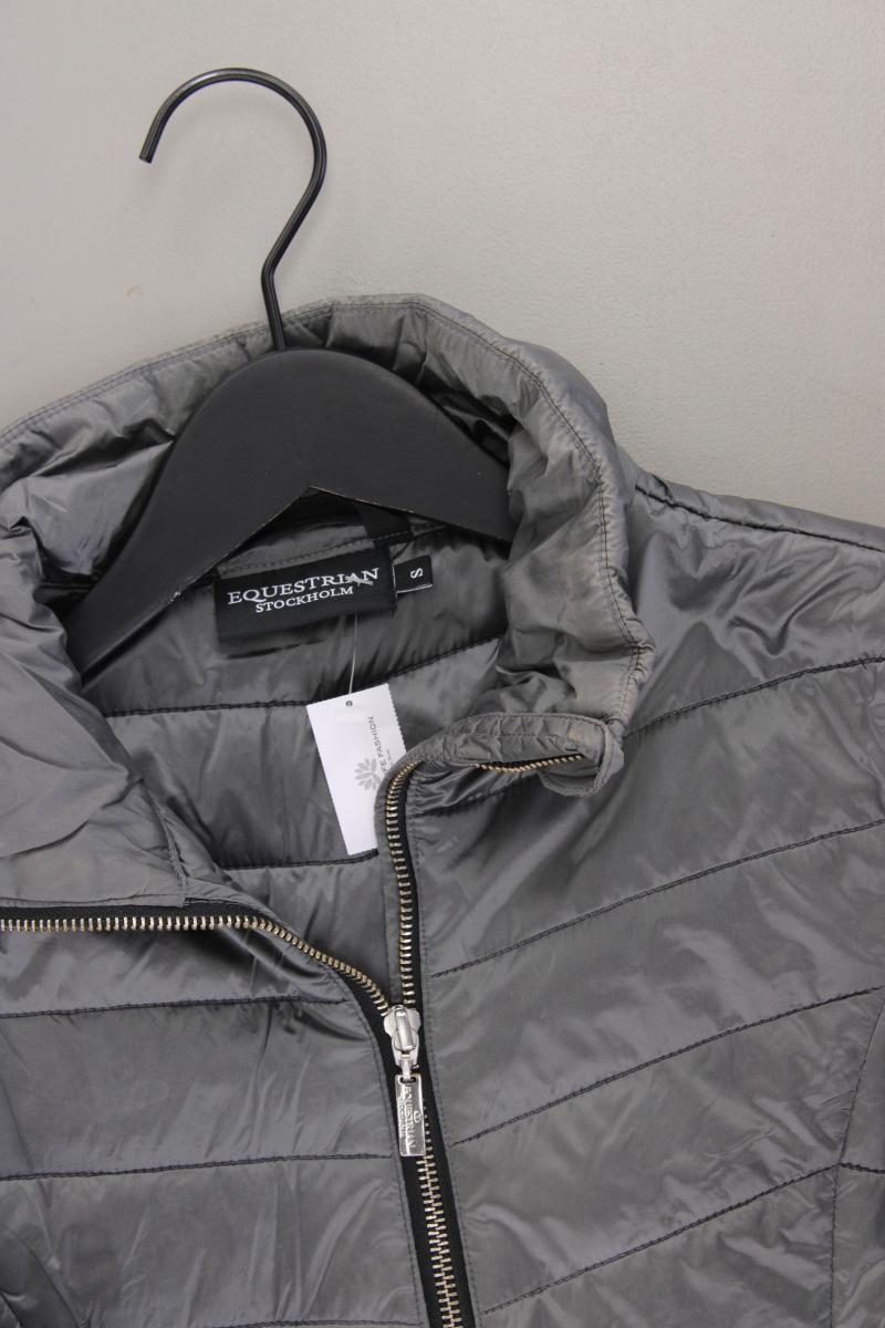 Equestrian Stockholm Steppjacke Gr. S grau aus Nylon