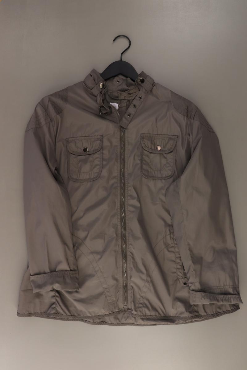 Gina Laura Übergangsjacke Gr. XL grau aus Polyester