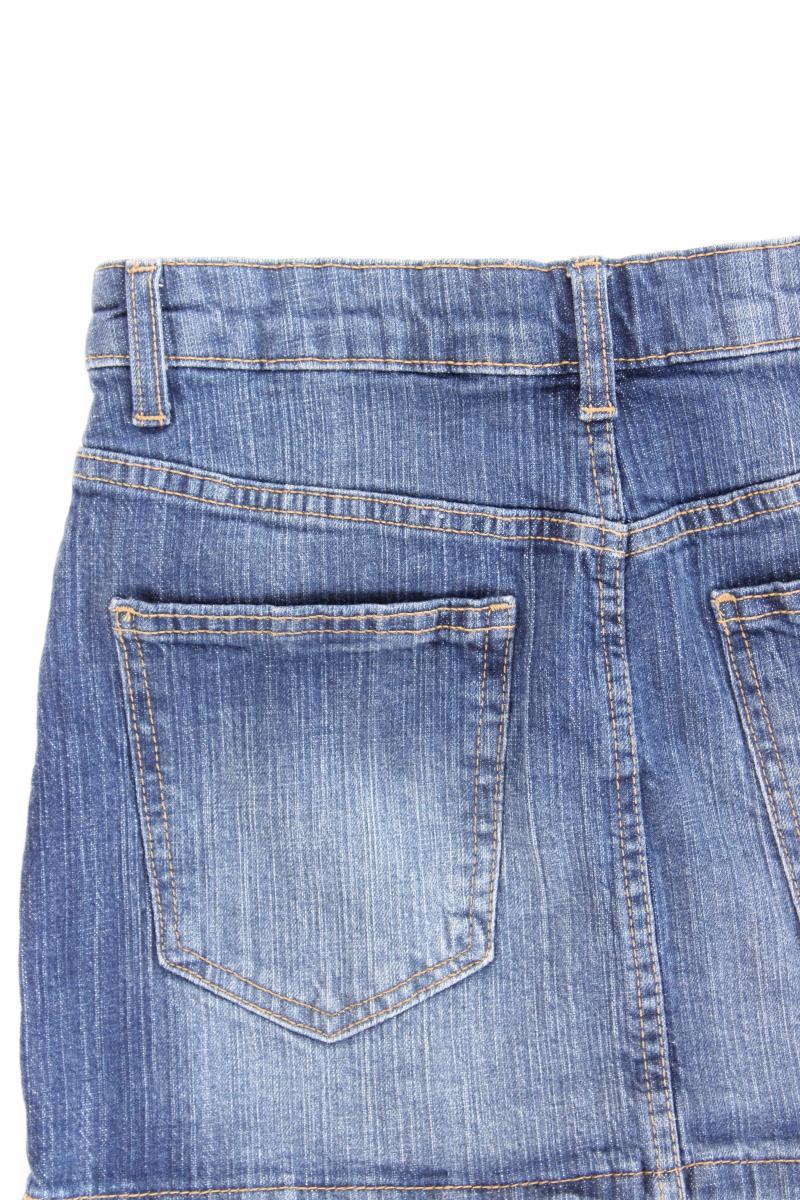 Bershka Jeansrock Gr. 34 blau aus Baumwolle