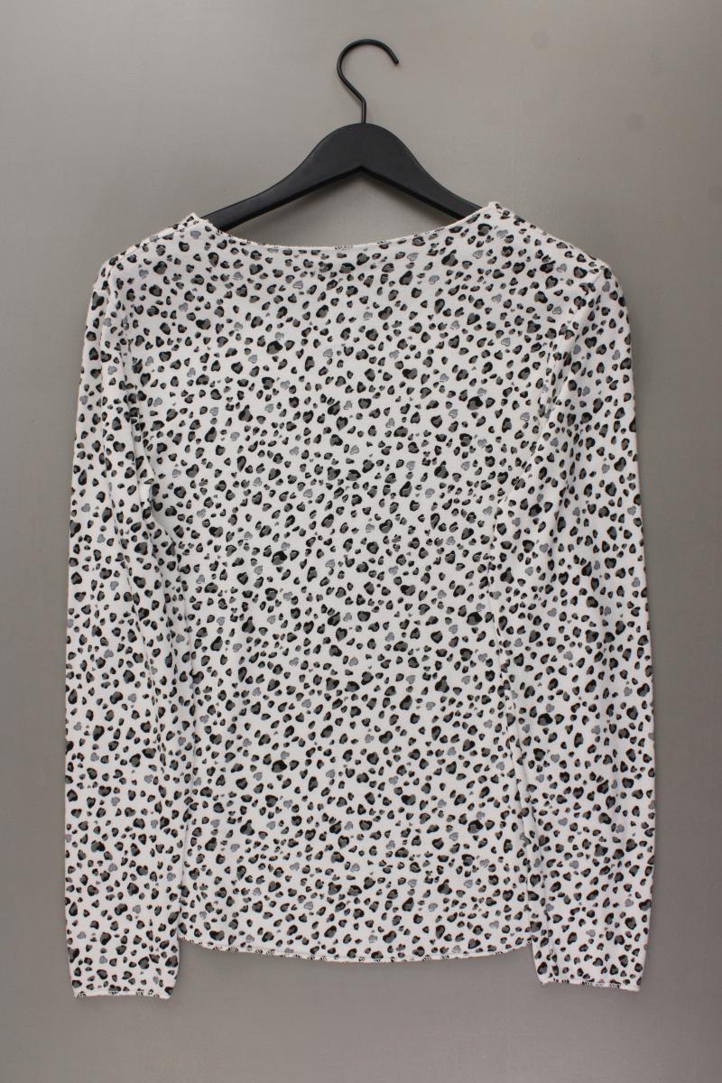 Zabaione Feinstrickpullover Gr. XL mit Tierdruck grau