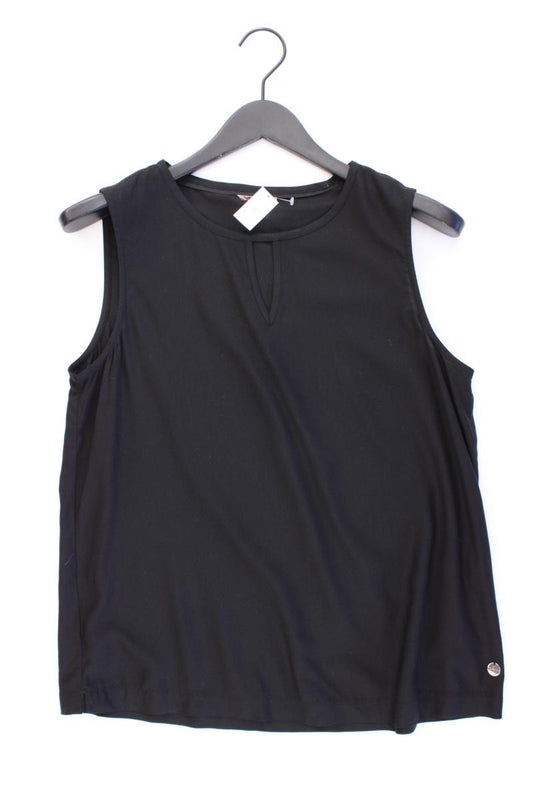 Street One Ärmellose Bluse Gr. 40 schwarz