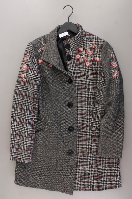 Desigual Slim Mantel Gr. 40 hahnentritt grau