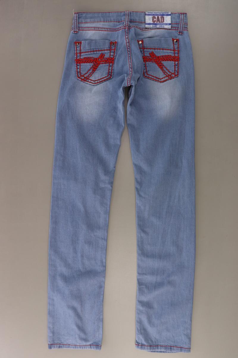 Camp David Straight Jeans für Herren Gr. W29/L34 blau
