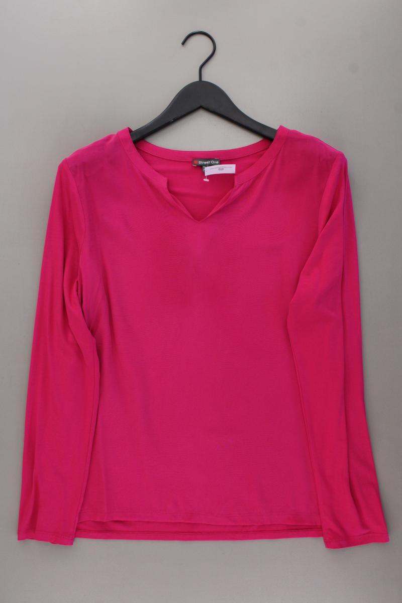 Street One Langarmbluse Gr. 38 pink