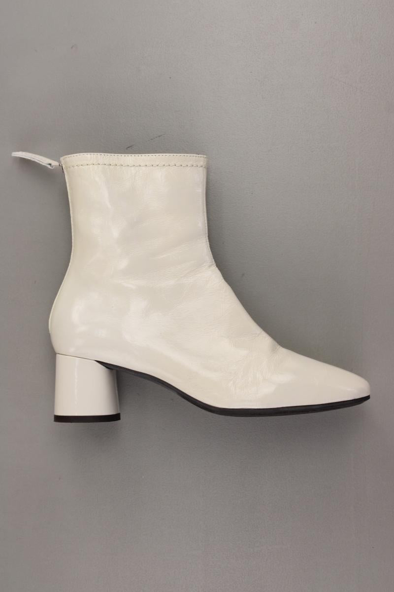 Pedro Miralles Stiefeletten Gr. 37 neuwertig Vintage creme