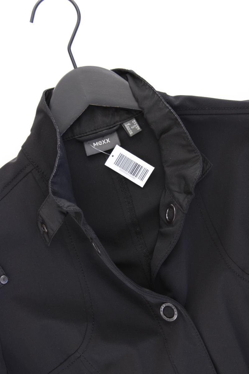 Mexx Übergangsjacke Gr. 40 Vintage schwarz aus Nylon
