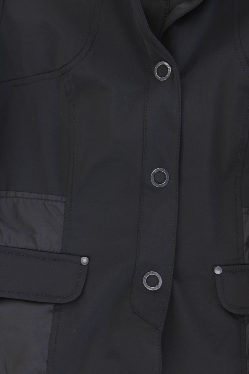 Mexx Übergangsjacke Gr. 40 Vintage schwarz aus Nylon