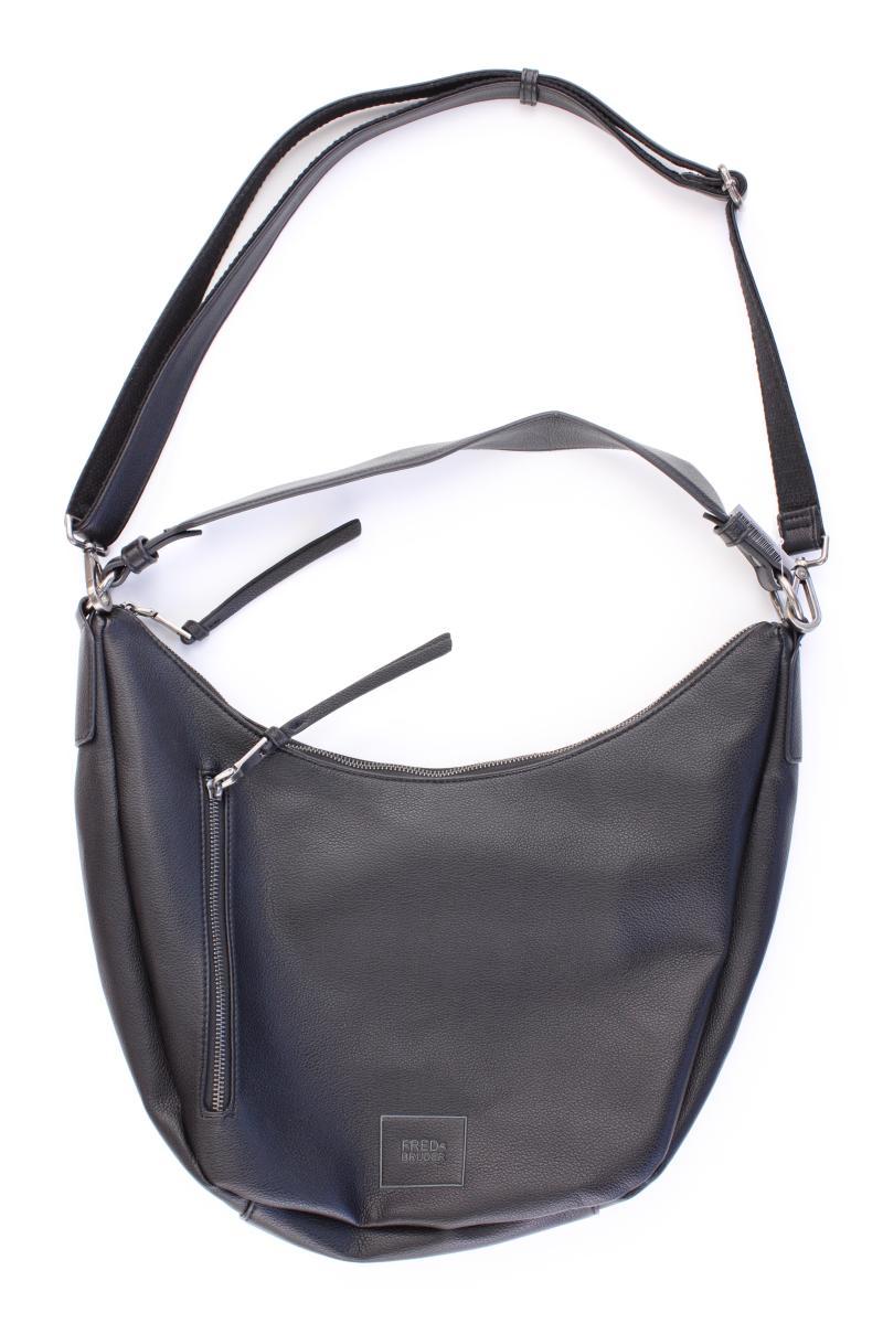 FREDsBRUDER Hobo Tasche neuwertig schwarz aus Leder