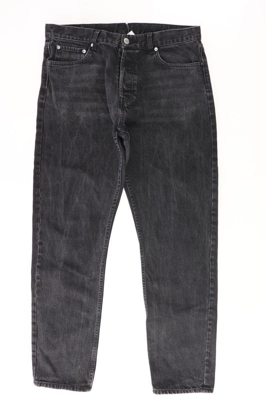 Weekday Straight Jeans für Herren Gr. W33/L32 schwarz aus Baumwolle