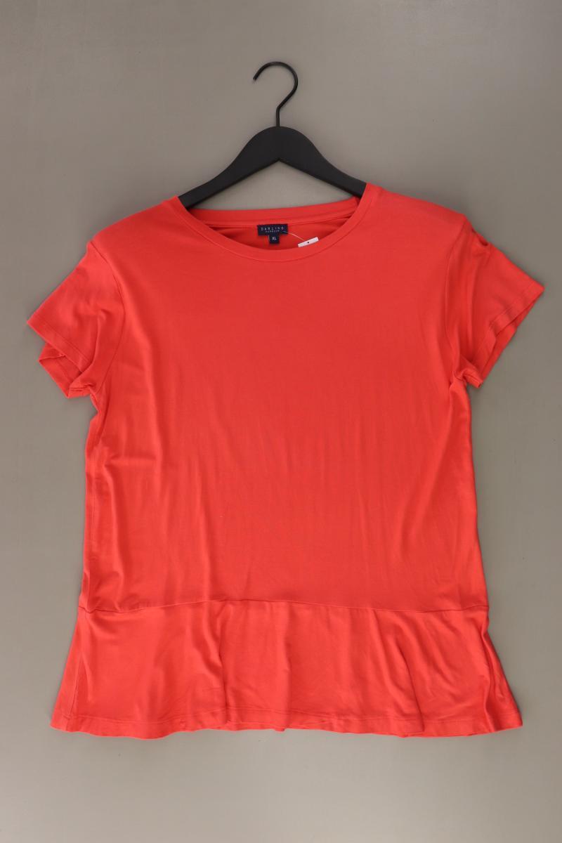 Darling Harbour T-Shirt Gr. XL Kurzarm rot aus Viskose