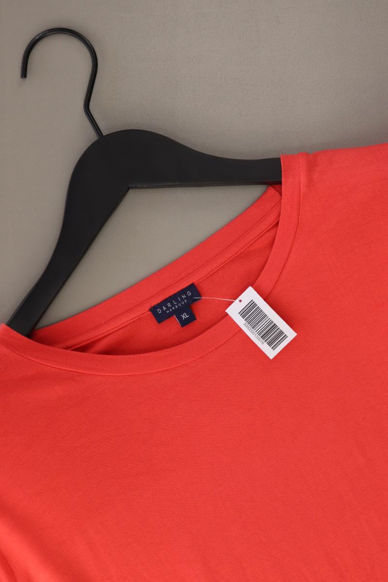 Darling Harbour T-Shirt Gr. XL Kurzarm rot aus Viskose