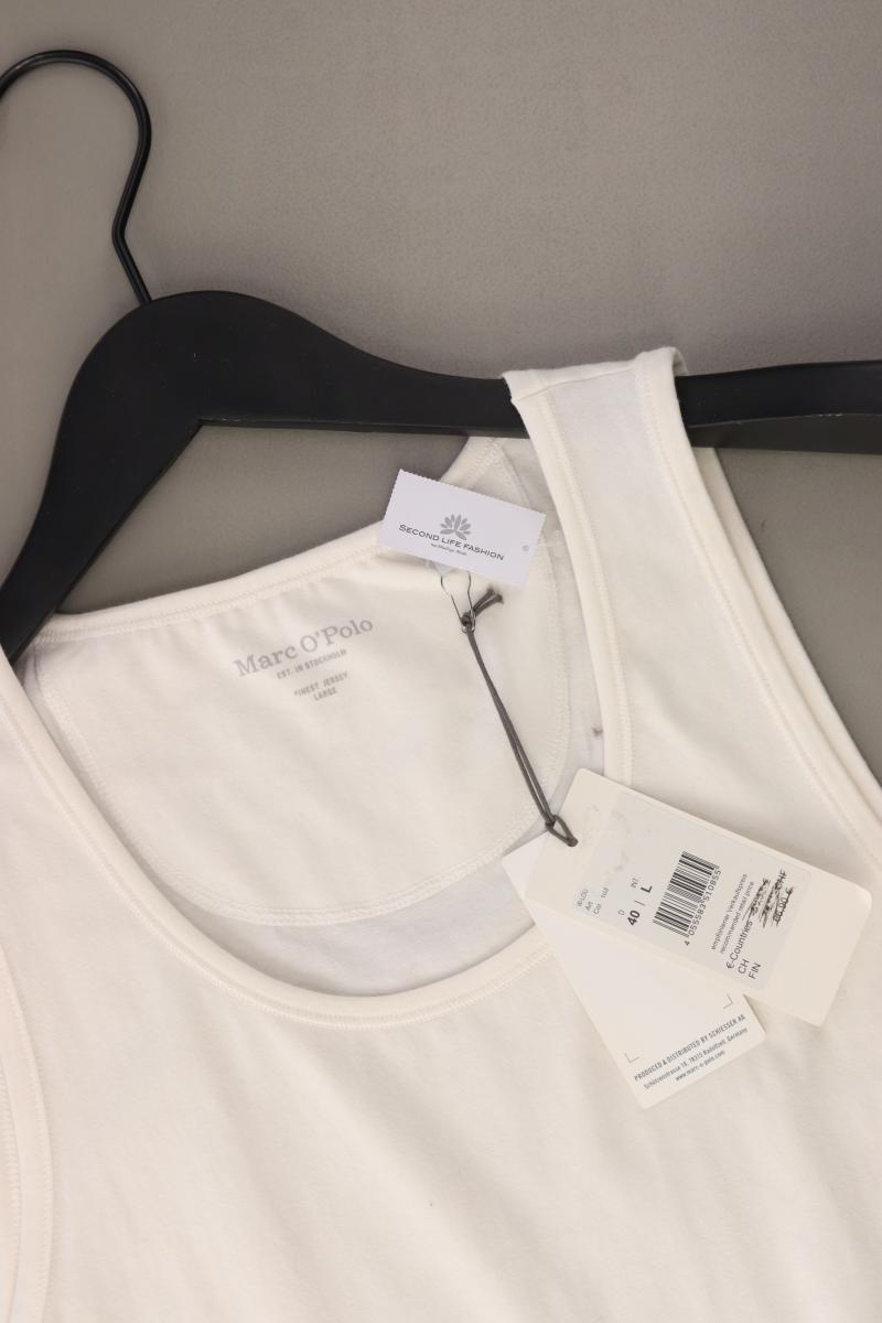 Marc O'Polo Trägertop Gr. L neu mit Etikett creme aus Baumwolle