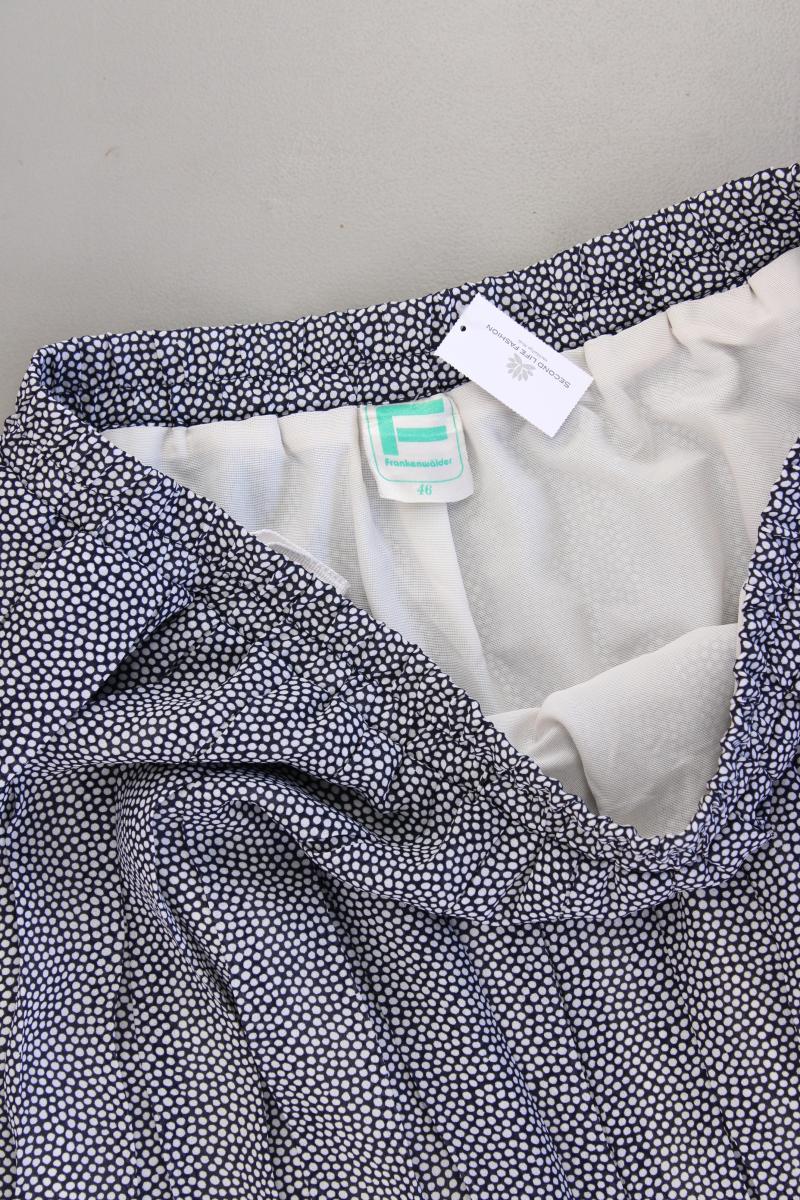 FRANKENWÄLDER Tüllrock Gr. 46 gepunktet Vintage blau aus Polyester