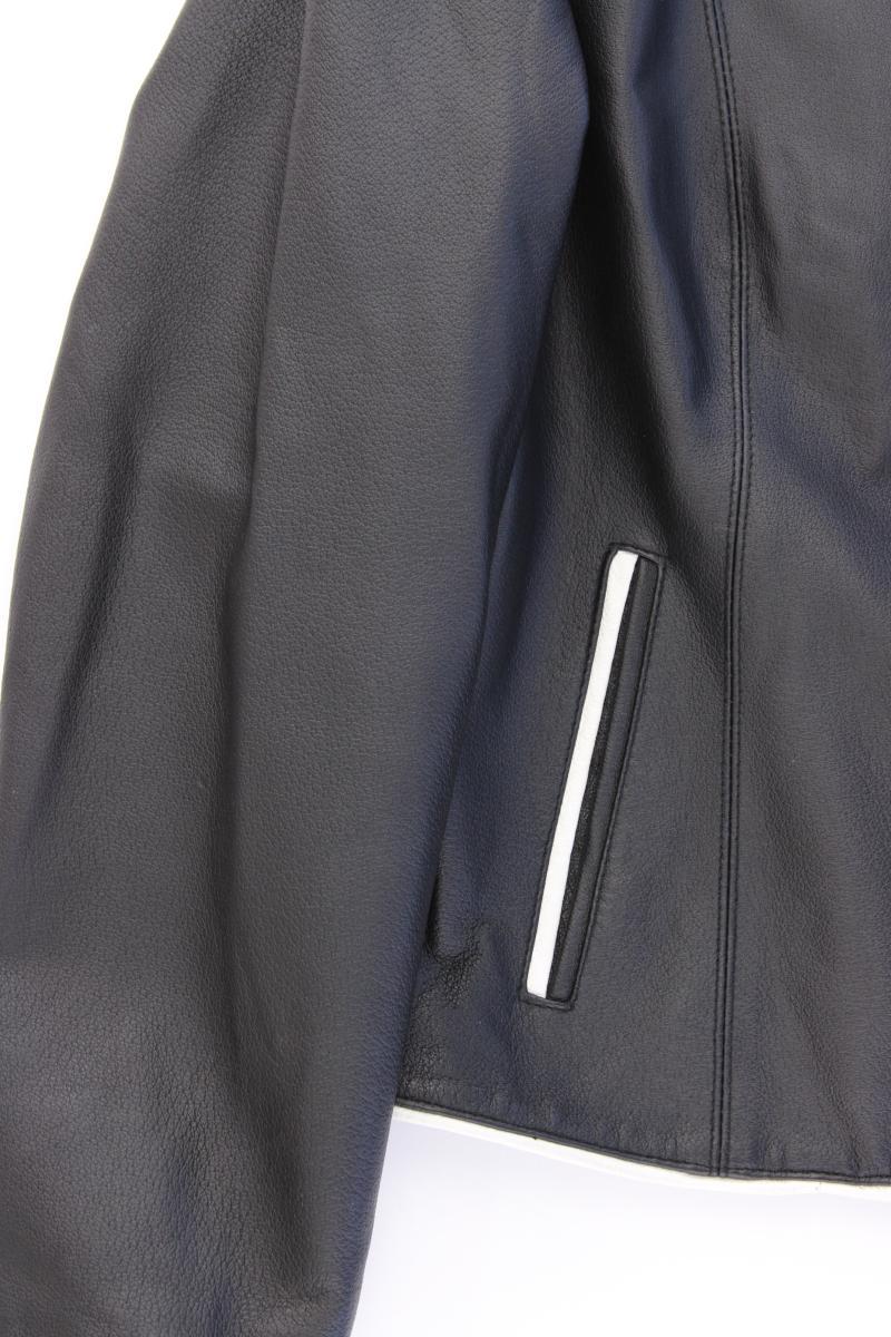 JOY Lederjacke Gr. 42 Vintage schwarz