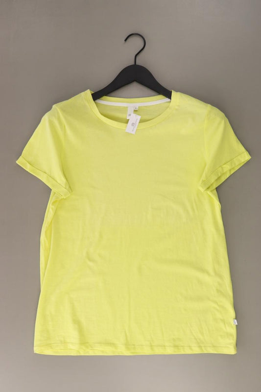 QS by s.Oliver T-Shirt Gr. XL Kurzarm gelb aus Baumwolle