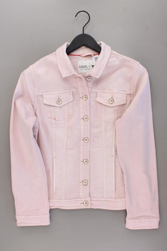 Cecil Übergangsjacke Gr. L rosa aus Baumwolle