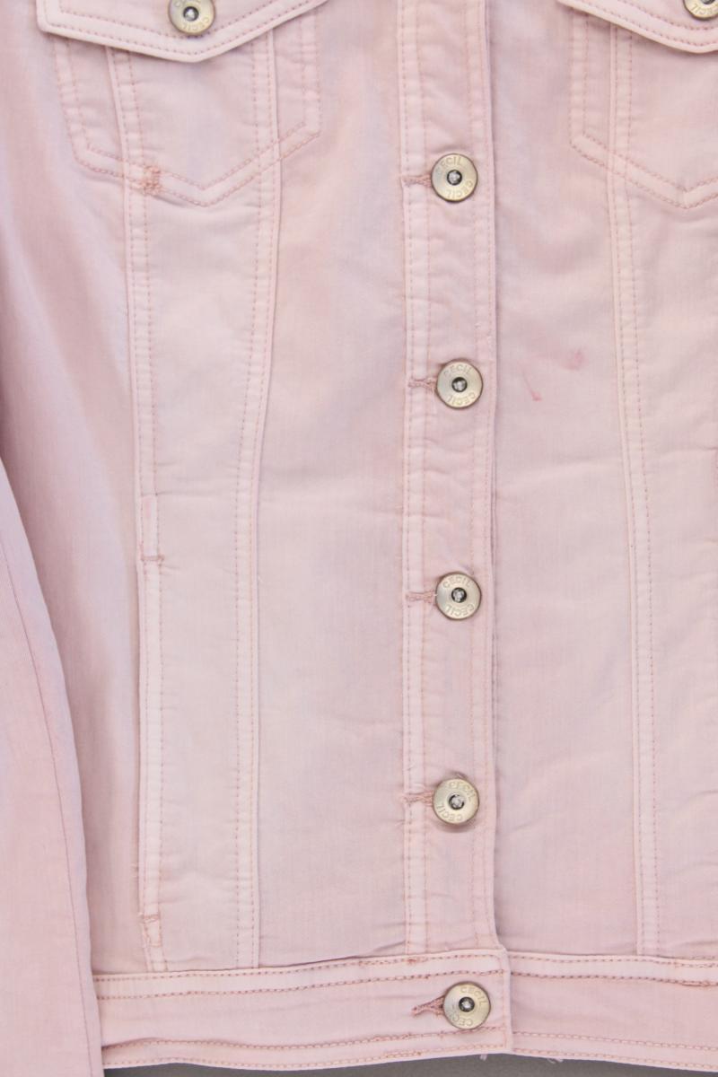 Cecil Übergangsjacke Gr. L rosa aus Baumwolle