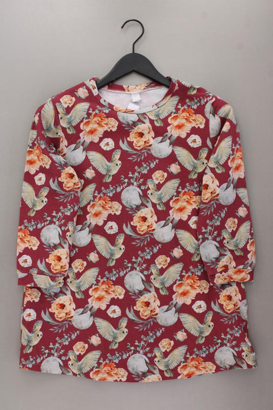 Pullover mit Eulenmuster Gr. XL mehrfarbig