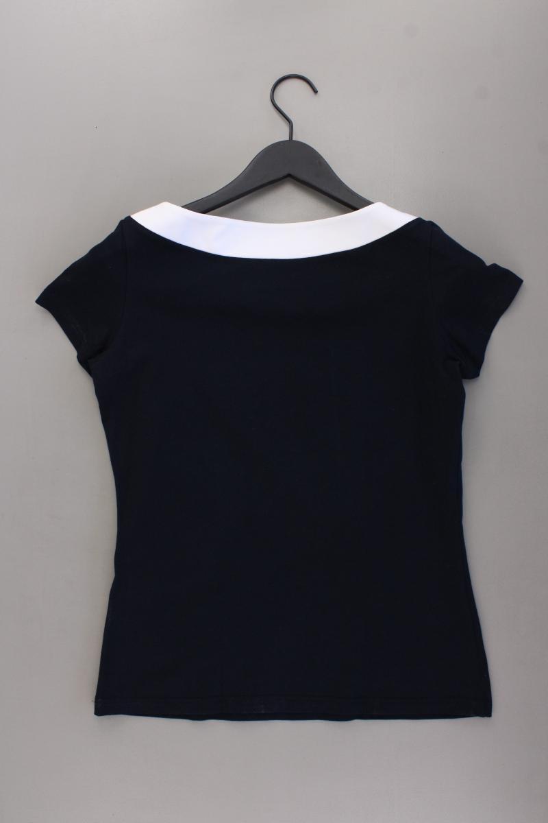 Betty Barclay T-Shirt Gr. 38 Kurzarm mit Nieten blau