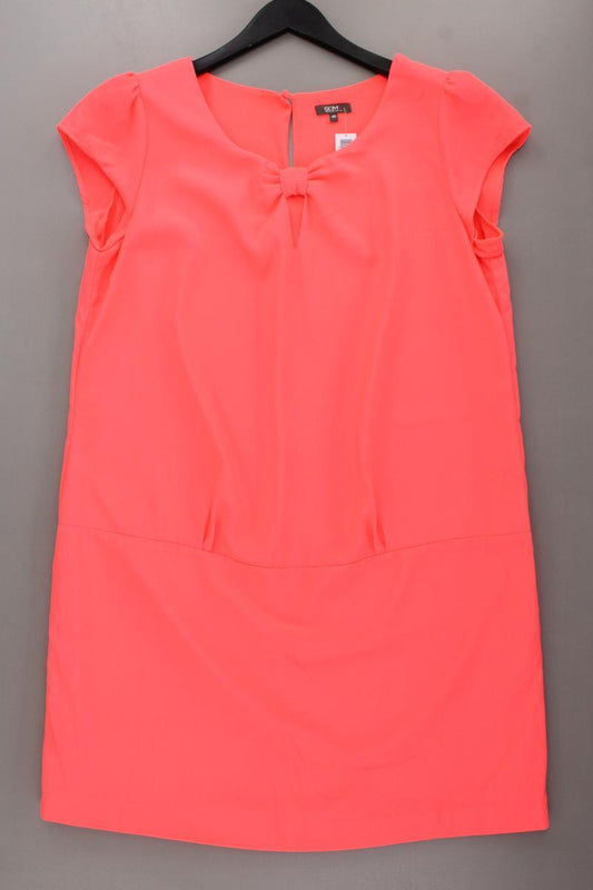 Grain de Malice Kleid Neon Gr. 44 Kurzarm orange aus Polyester