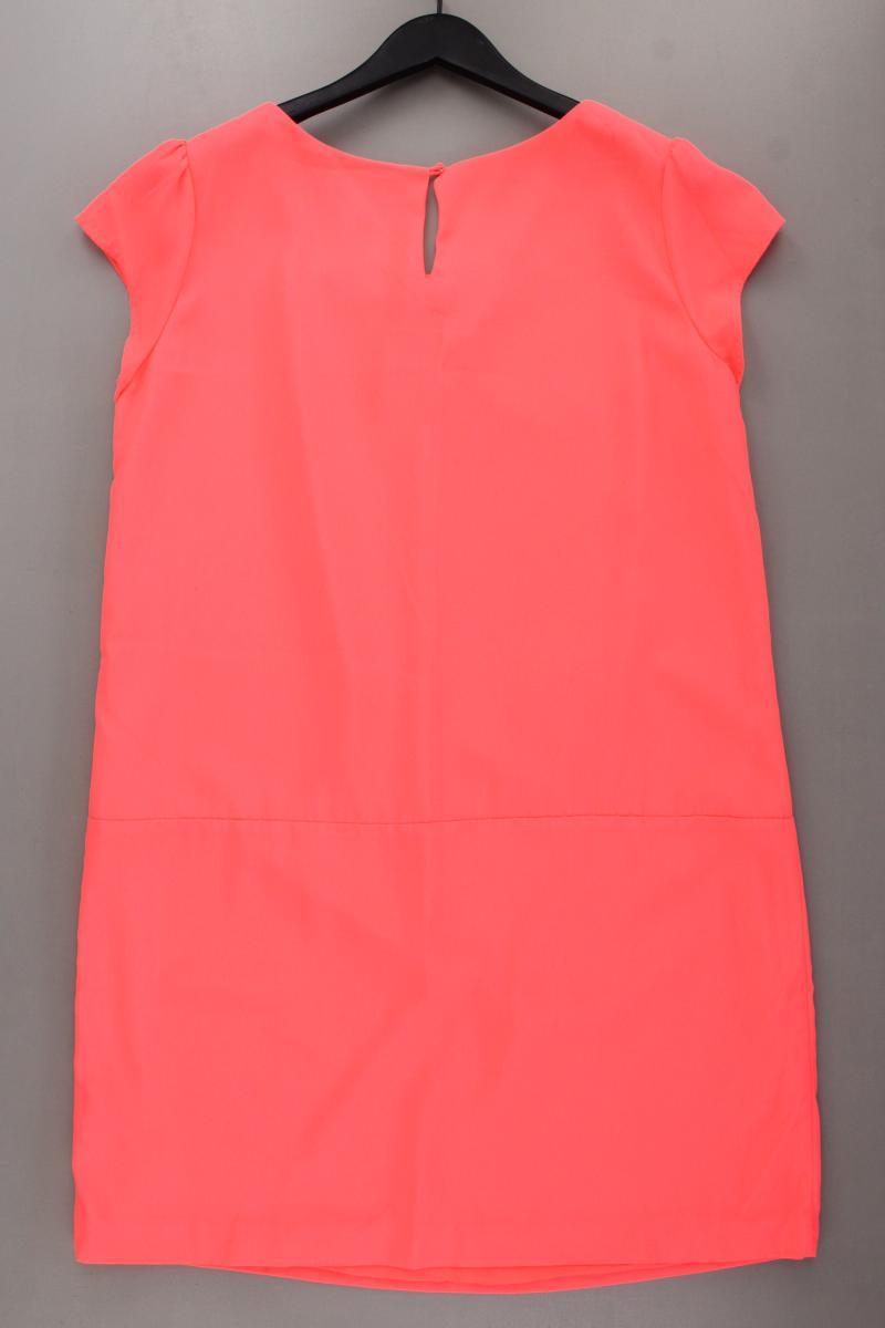 Grain de Malice Kleid Neon Gr. 44 Kurzarm orange aus Polyester