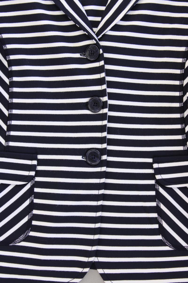 Bonita Jerseyblazer Gr. L gestreift blau aus Viskose