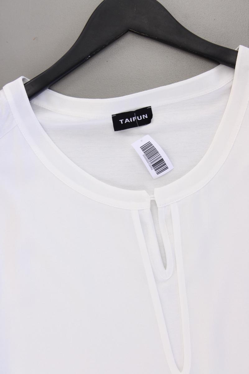 Taifun Ärmellose Bluse Gr. 40 weiß