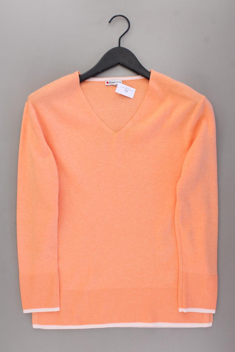 Street One Feinstrickpullover Gr. 34 orange