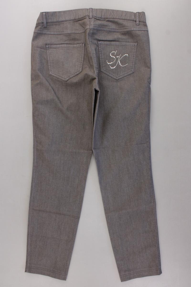 Sarah Kern Skinny Jeans Gr. 42 braun aus Baumwolle