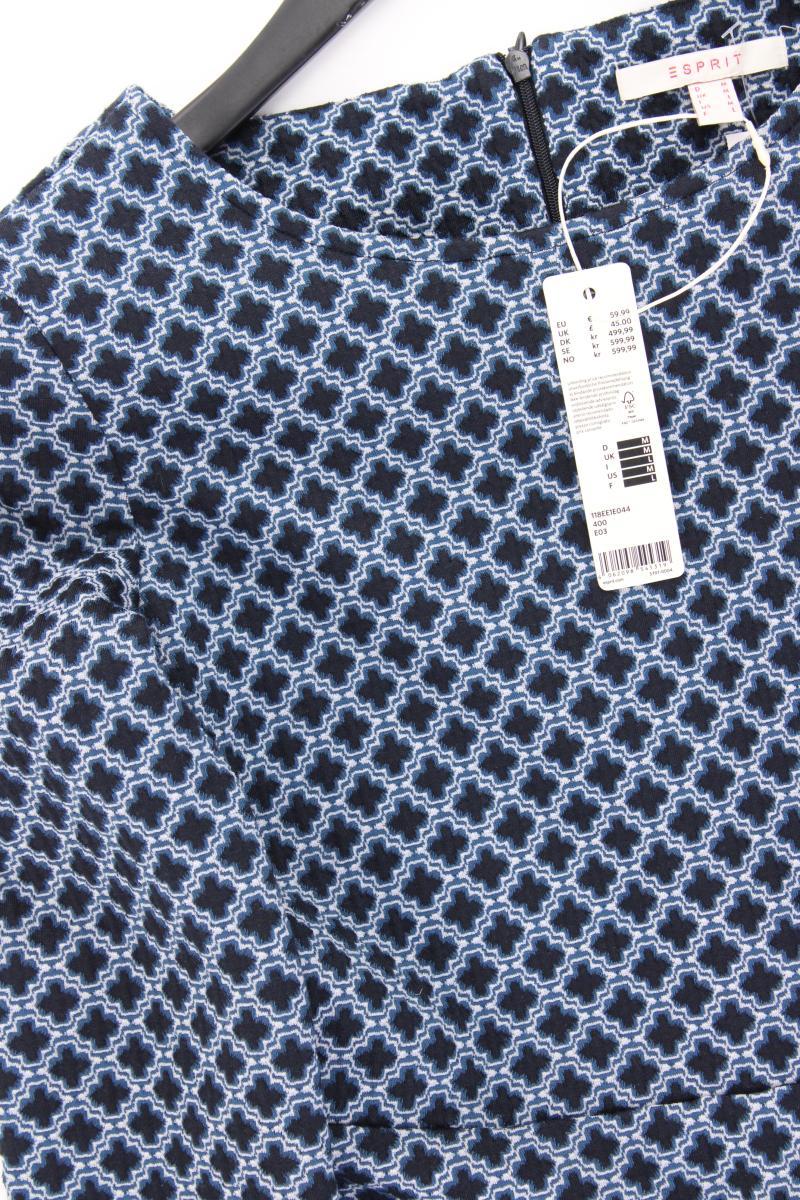 Esprit Langarmkleid Gr. M neu mit Etikett Neupreis: 59,99€! blau aus Polyester