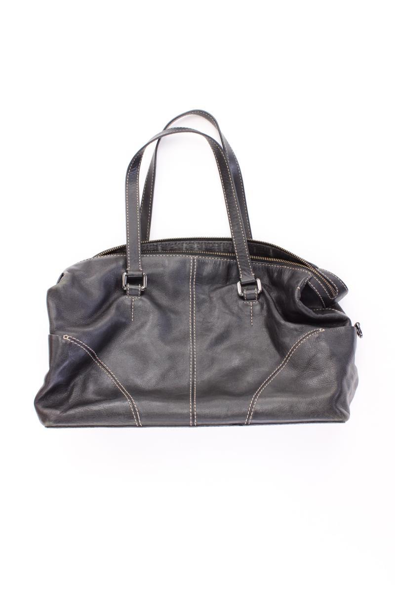 Ledertasche schwarz