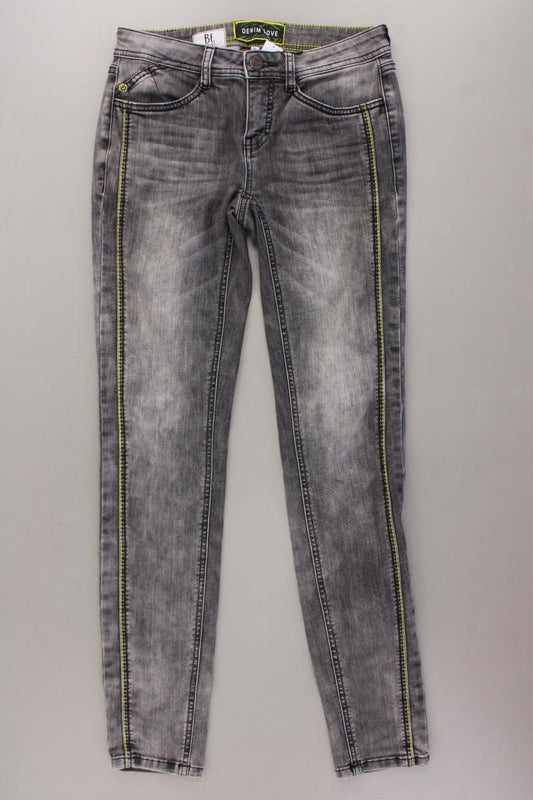 Street One Regular Jeans Gr. W26/L32 Modell York grau aus Baumwolle