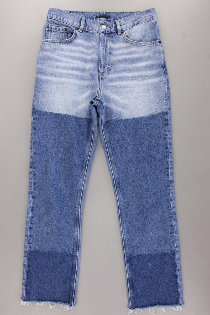 Sisley Straight Jeans Gr. W26 neuwertig blau aus Baumwolle