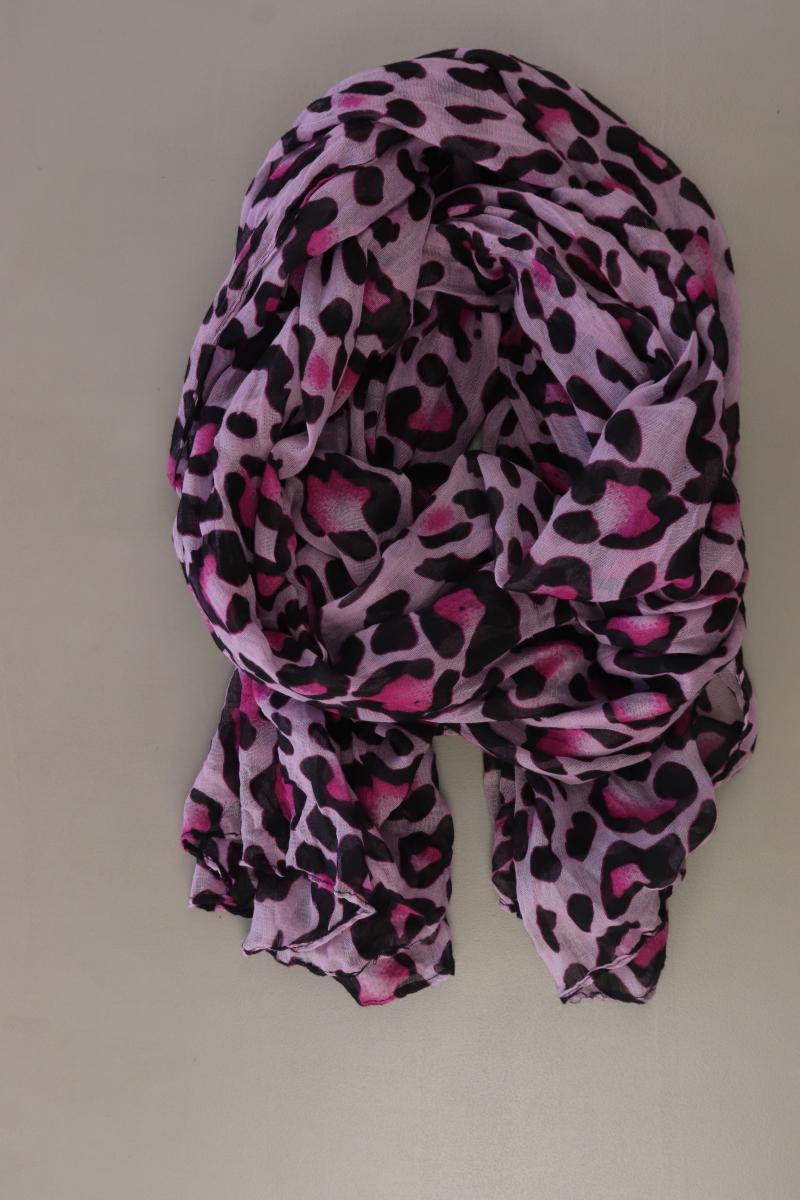 Schal mit Tierdruck pink